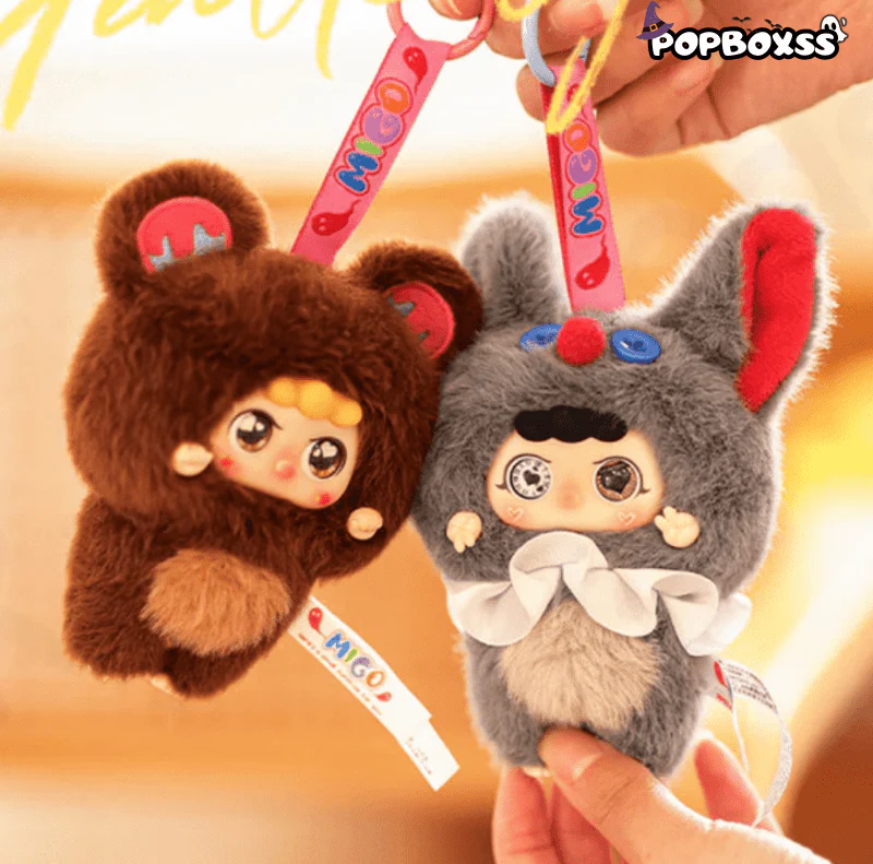 Migo Little Troublemaker Series Plush Pendant Blind Box - POPBOXSS