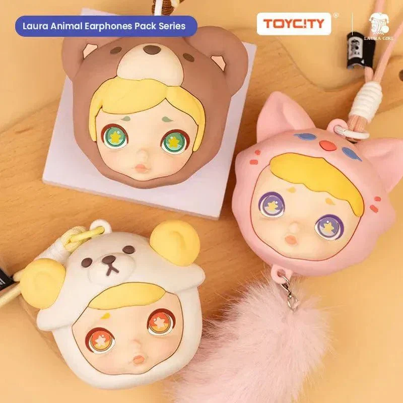 Laura Animal Earphones Bag Series Blind Box - POPBOXSS