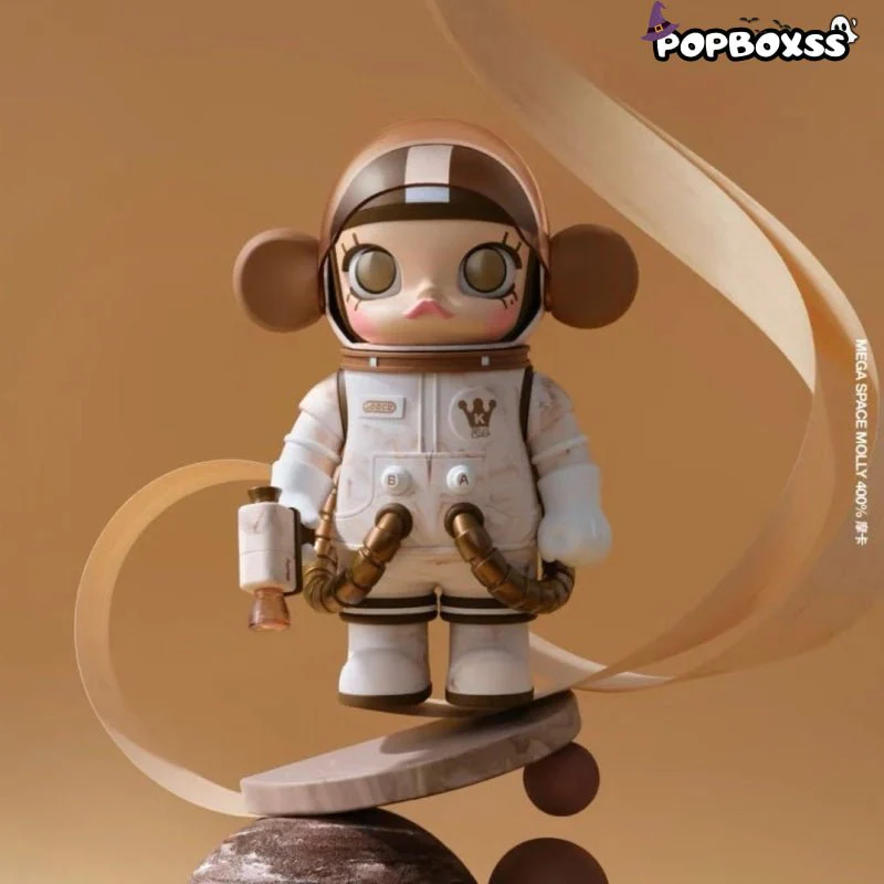 POPMART SPACE MOLLY Mocha 400% - POPBOXSS