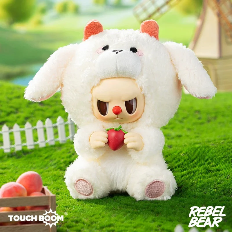 REBEL Bear Animal Series Vinyl Plush Blind Box - POPBOXSS