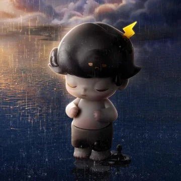 MEGA JUST DIMOO 400% A Thunder Shower - POPBOXSS