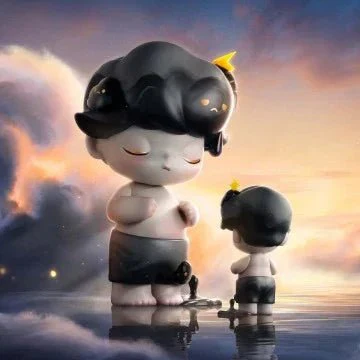 MEGA JUST DIMOO 400% A Thunder Shower - POPBOXSS