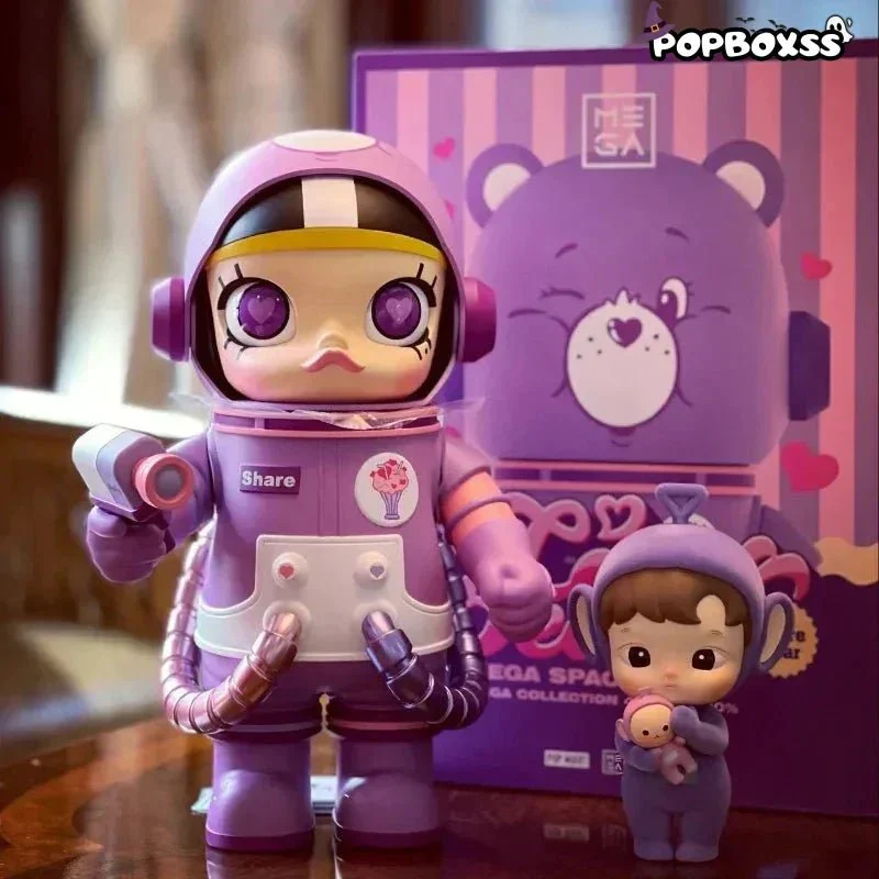 MEGA SPACE MOLLY 400%+100% CARE BEARS - POPBOXSS