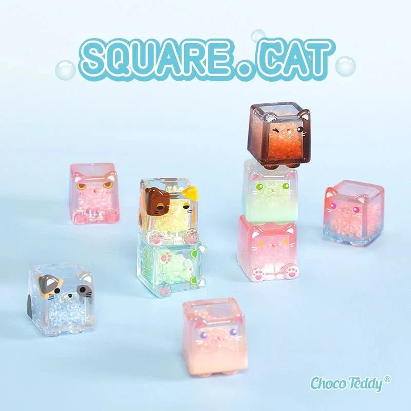 Mini Square Cat Ice Cool Series Blind Bag - POPBOXSS