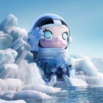 MEGA COLLECTION 400% SPACEMOLLY Glacier - POPBOXSS