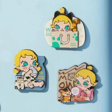 Baby Molly & Baby Tabby Series-Fridge Magnet Blind Box - POPBOXSS