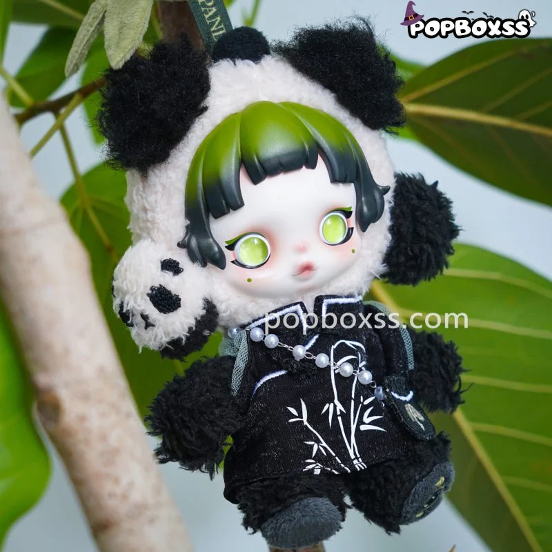 POPMART SKULLPANDA Lazy Panda Plush Doll Pendant - POPBOXSS