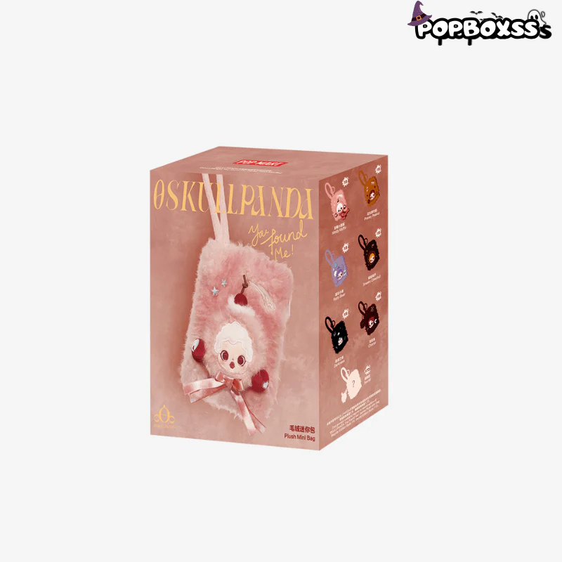 SKULLPANDA You Found Me！Series Plush Mini Bag - POPBOXSS