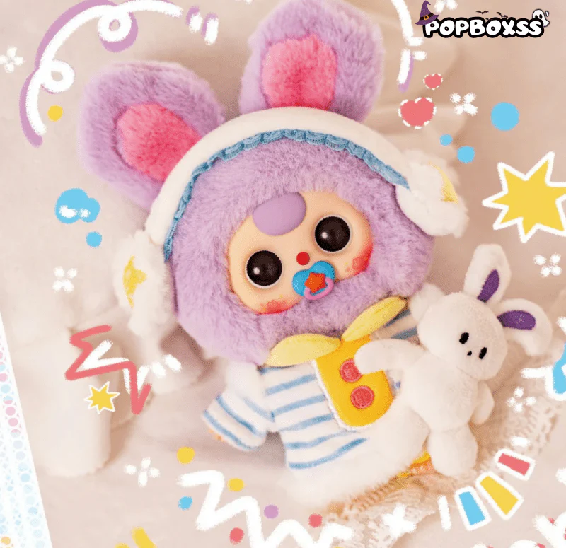 Baby Three Sweet Dream 100% Series Plush Dolls, Blind Box - POPBOXSS