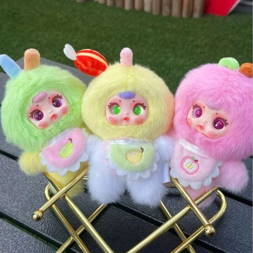 MM Milk Candy Cololful Fruit Series Plush Pendant Blind Box - POPBOXSS