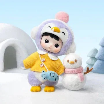 HACIPUPU Penguin Action Figure - POPBOXSS