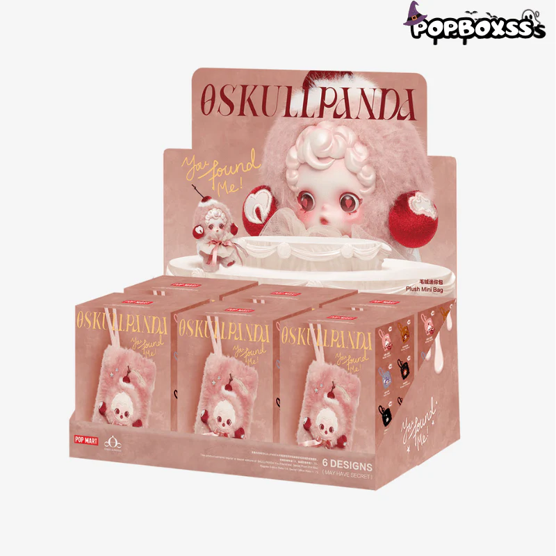 SKULLPANDA You Found Me！Series Plush Mini Bag - POPBOXSS