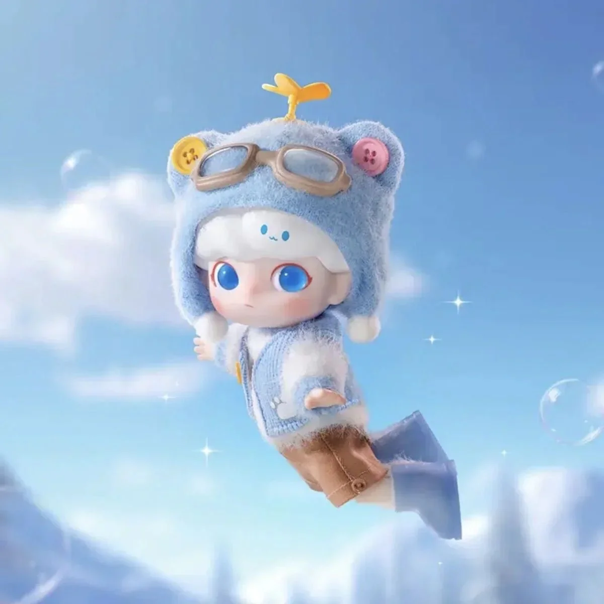 Dimoo Pilot Bear Action Figure - POPBOXSS