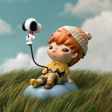 Hirono × Snoopy Figure - POPBOXSS