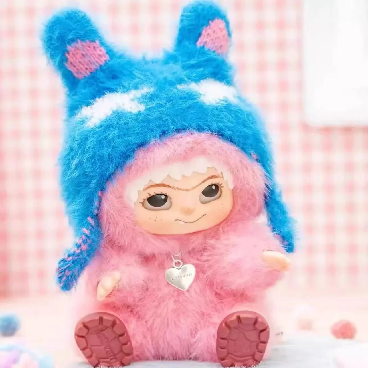 WAKUKU Fuzzy Trendy Fun Party Series Plush Dolls. Blind Box - POPBOXSS