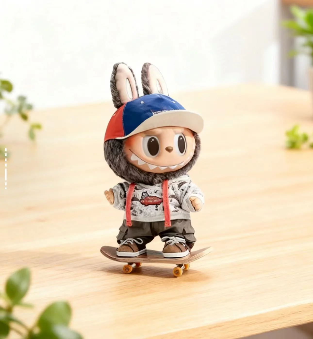 LABUBU x Vans Oldskool Monsters Forever Vinyl Plush Doll - POPBOXSS