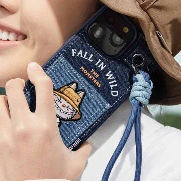 THE MONSTERS LABUBU  Fall in WildSeries-Lanyard Phone Case - POPBOXSS