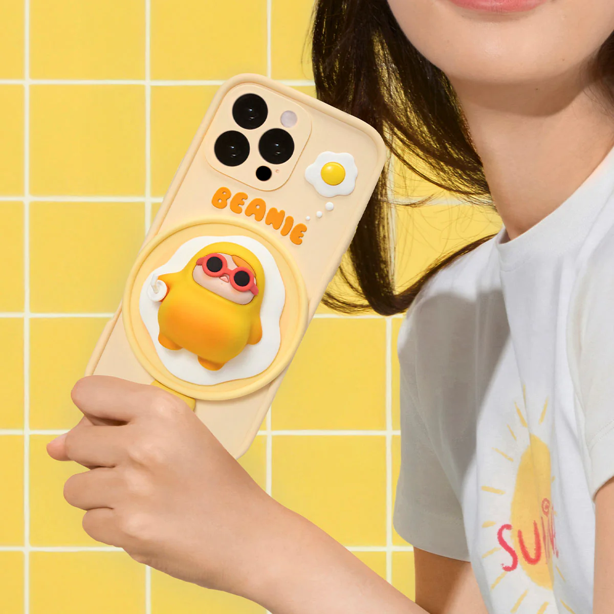 PUCKY Egg Beanie Series-Phone Case - POPBOXSS