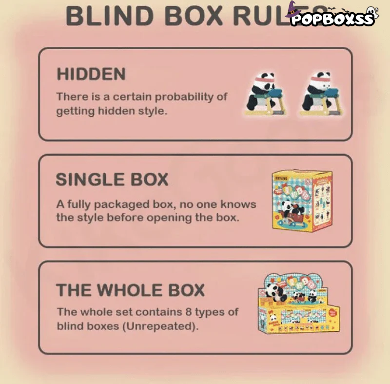 Panda Roll Playful Journal Series Blind Box - POPBOXSS