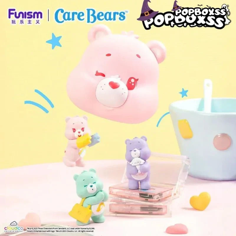 CARE BEARS Cubby Face Mini Bean Series Blind Box - POPBOXSS