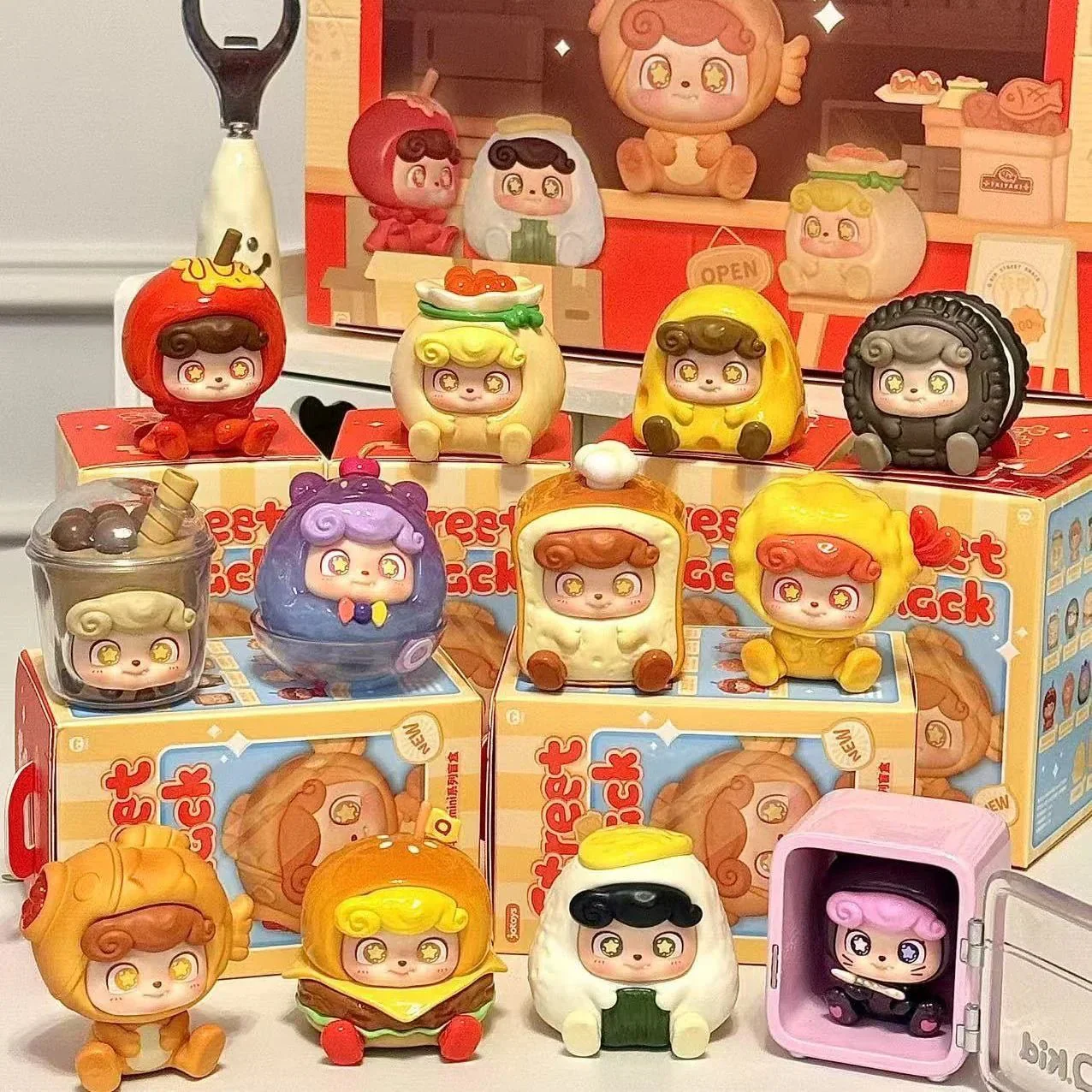 Q Kid Street Snack Mini Blind Box - POPBOXSS
