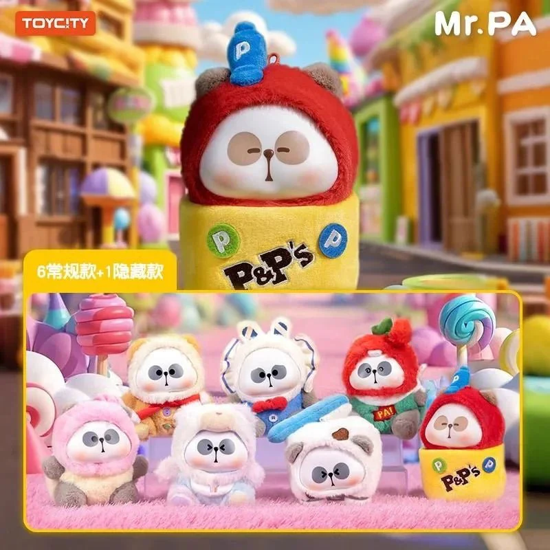 MR.PA Candy Series Plush Dolls. Blind Box - POPBOXSS