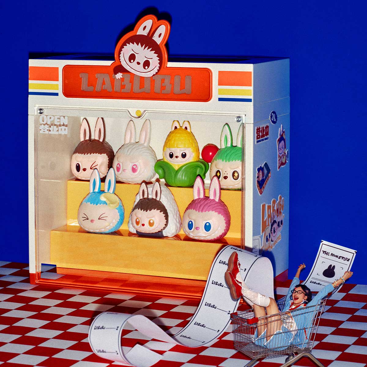 THE MONSTERS Wacky Mart Series-Display Container - POPBOXSS