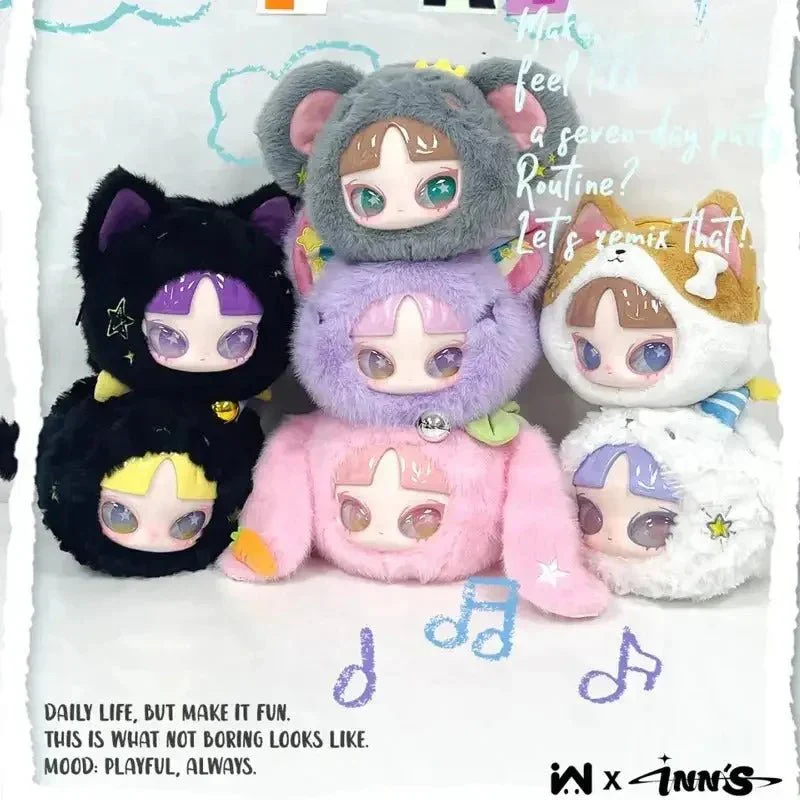 INN'S Let's Party Series Plush Dolls. Blind Box - POPBOXSS