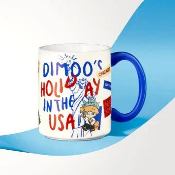 DIMOO'S HOLIDAY IN THE USA SERIES-Mug - POPBOXSS