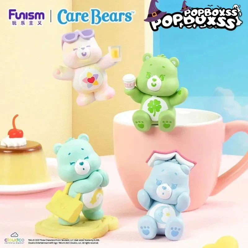 CARE BEARS Cubby Face Mini Bean Series Blind Box - POPBOXSS