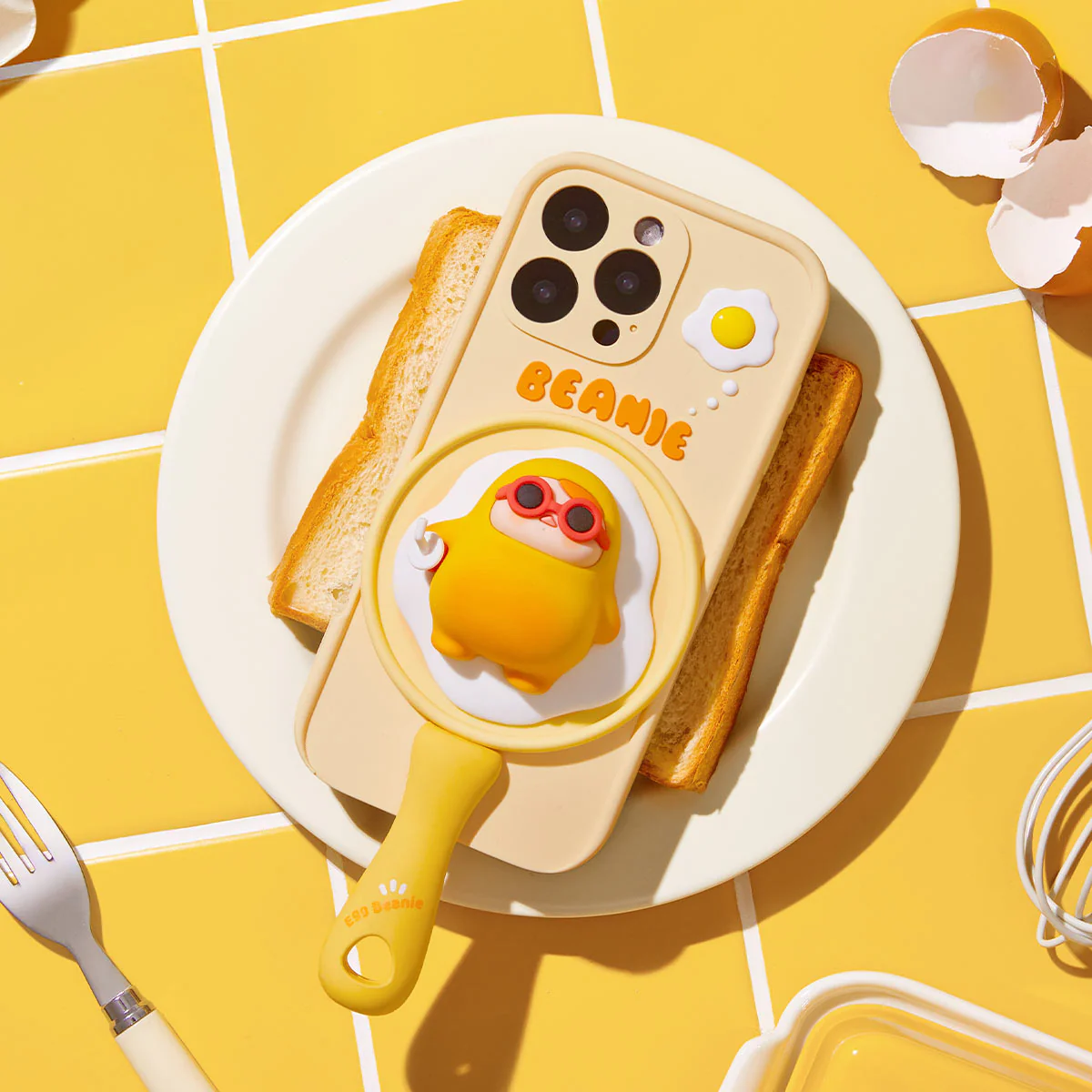 PUCKY Egg Beanie Series-Phone Case - POPBOXSS