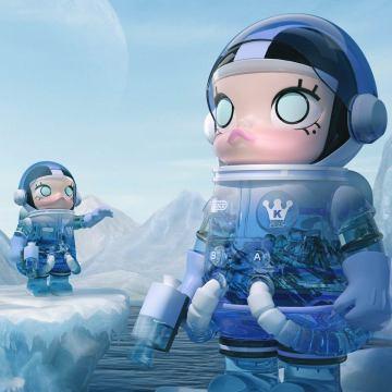 MEGA COLLECTION 400% SPACEMOLLY Glacier - POPBOXSS