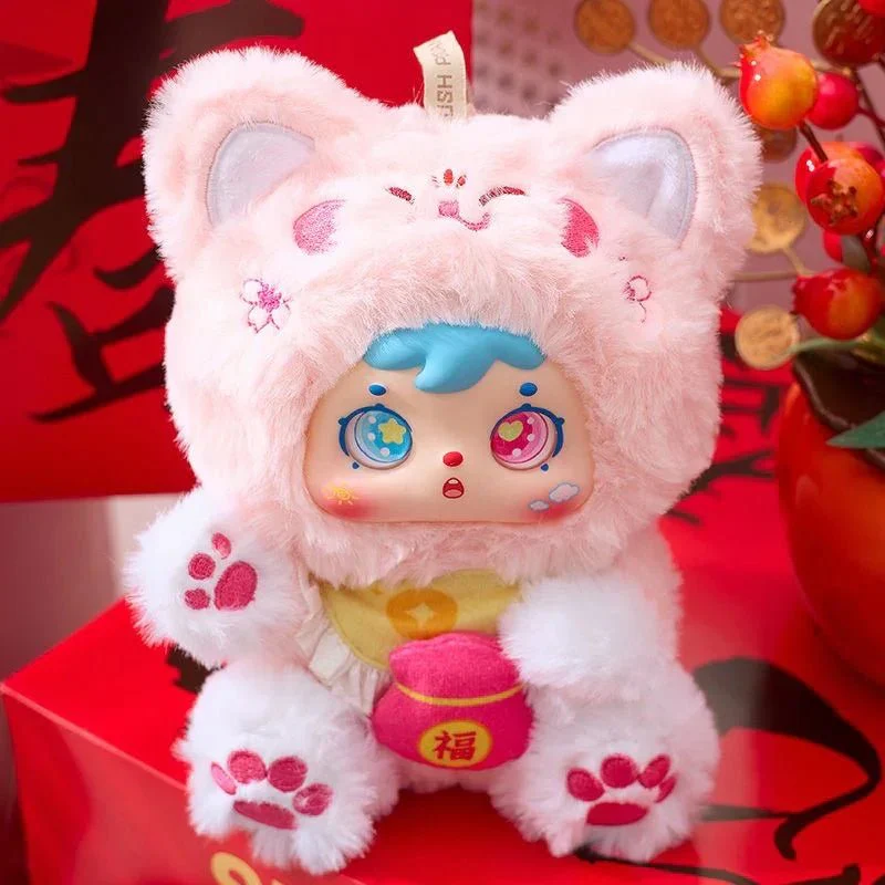 Samuel Lucky Cat Series Plush Pendant. Blind Box - POPBOXSS