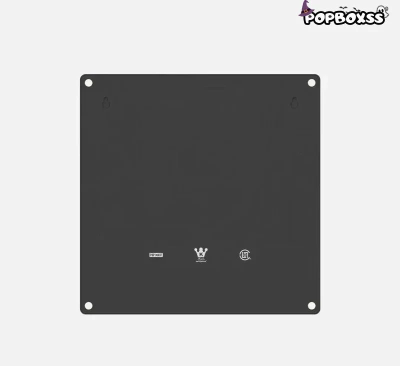 MEGA SPACE MOLLY 400% CLOT-Black Alienegra & ''IN SPACE'' 3D Painting - POPBOXSS