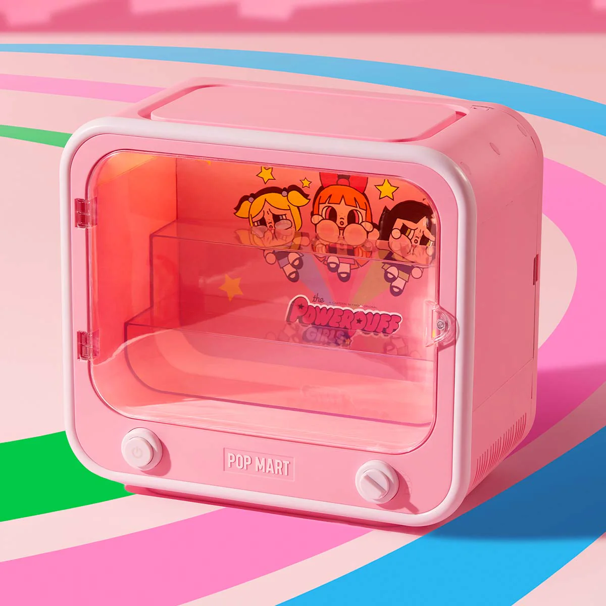 CRYBABY × Powerpuff Girls Series-TV Set Luminous Display Container - POPBOXSS