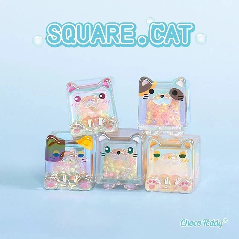 Mini Square Cat Ice Cool Series Blind Bag - POPBOXSS
