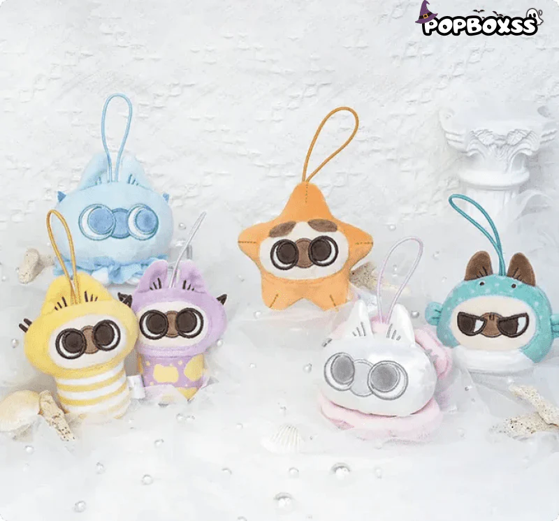 Nobeko Azukisan Oceanic Series Mini Plush Pendant Blind Box - POPBOXSS