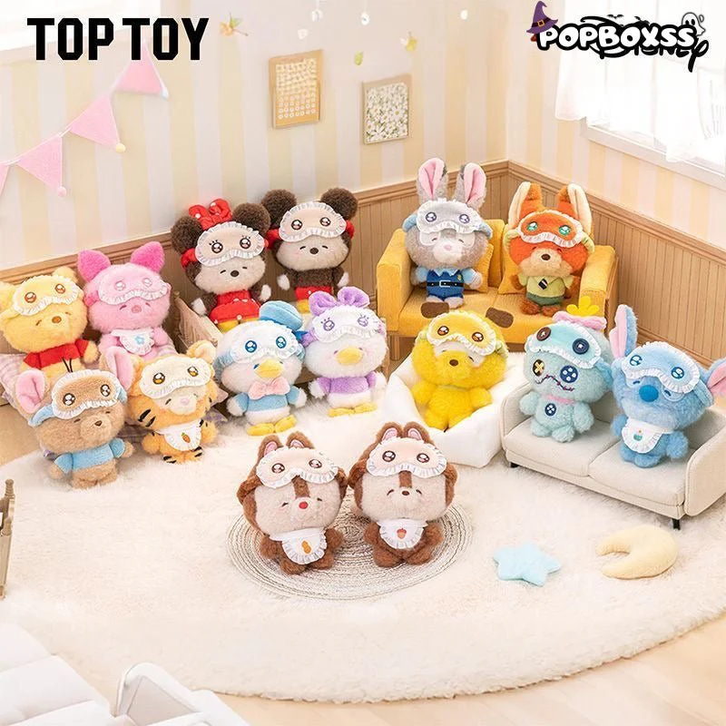 Squinting Sleepwear Series Plush Dolls, Blind Box - POPBOXSS