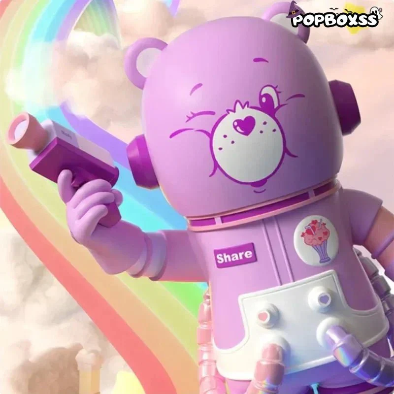 MEGA SPACE MOLLY 400%+100% CARE BEARS - POPBOXSS