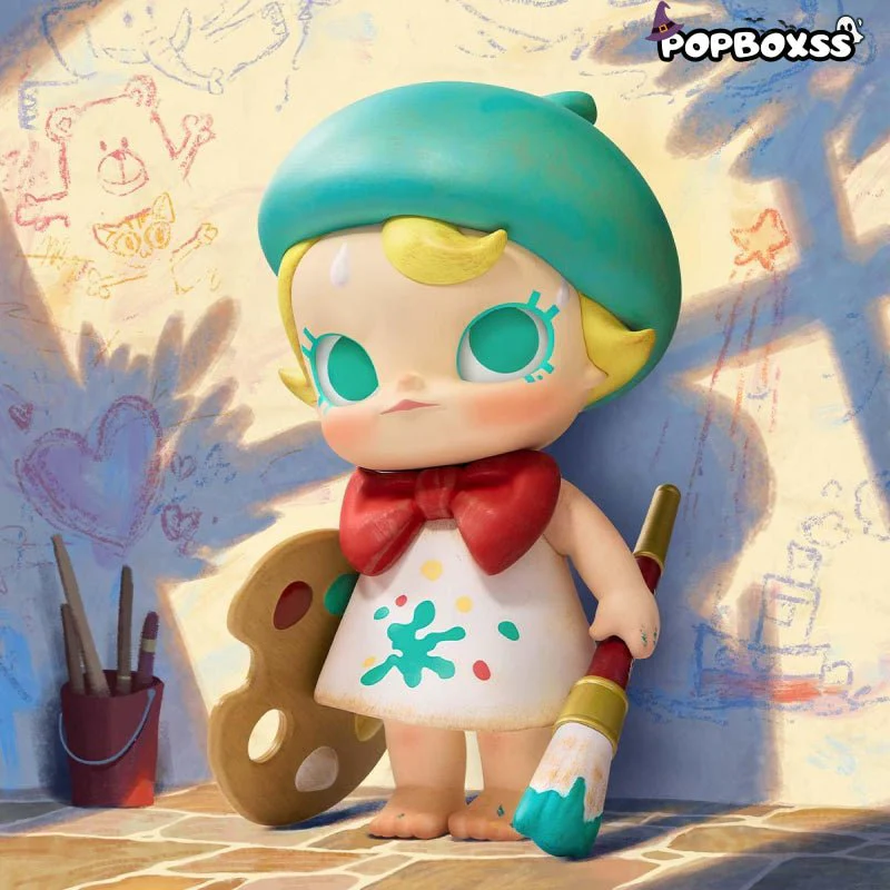 Baby Molly Future Painter Figurine - POPBOXSS