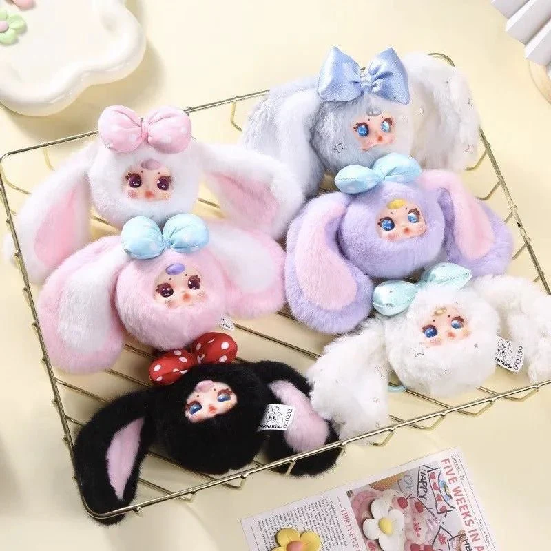 MM Candy Bunny V2 Series Plush Keychain Dolls. Blind Box - POPBOXSS