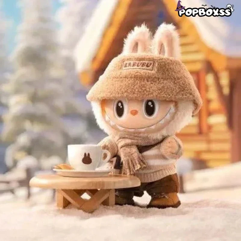 THE MONSTERS LABUBU  - DRESS BE LATTE Vinyl Plush Doll - POPBOXSS