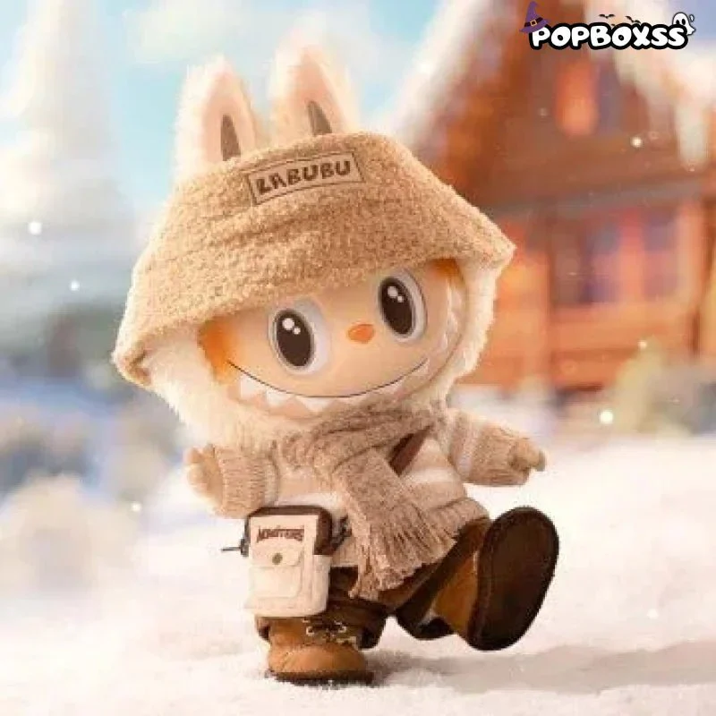 THE MONSTERS LABUBU  - DRESS BE LATTE Vinyl Plush Doll - POPBOXSS