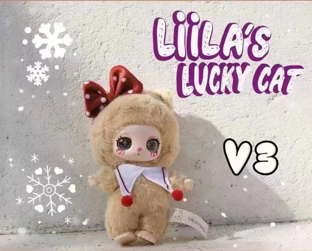 [in stock!] Liila's LUCKY CAT V1 Series Plush Dolls. Blind Box - POPBOXSS