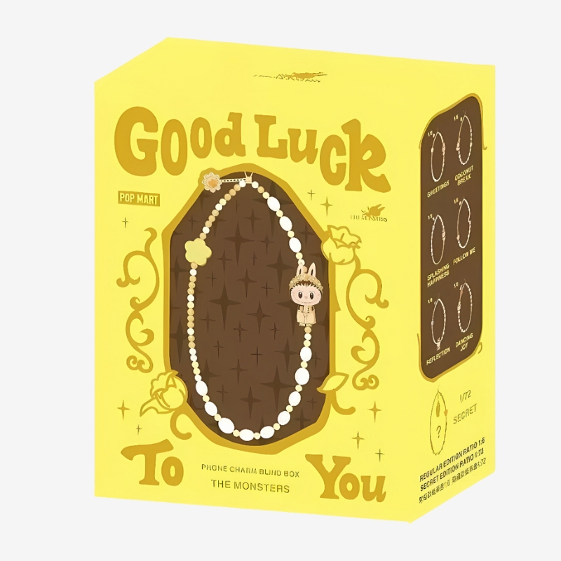 THE MONSTERS Labubu Good Luck To You Phone Charm Blind Box - POPBOXSS