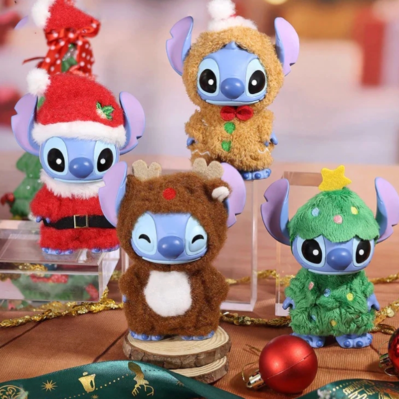STlTCH Christmas Dressed Series Figures, Blind Box - POPBOXSS