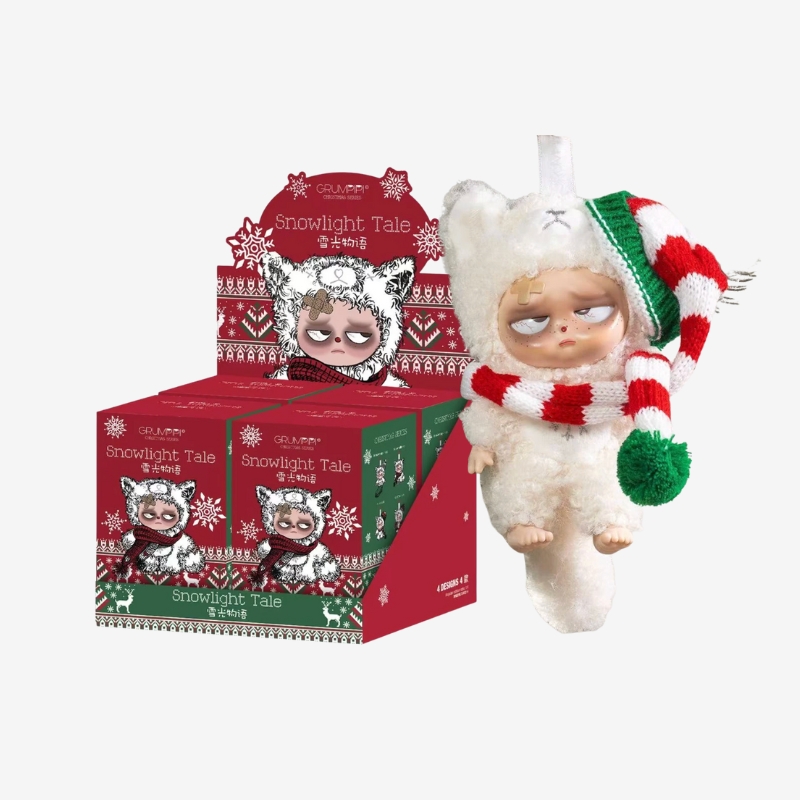 Sleepless Grumpipi Christmas Series Plush Dolls, Blind Box - POPBOXSS