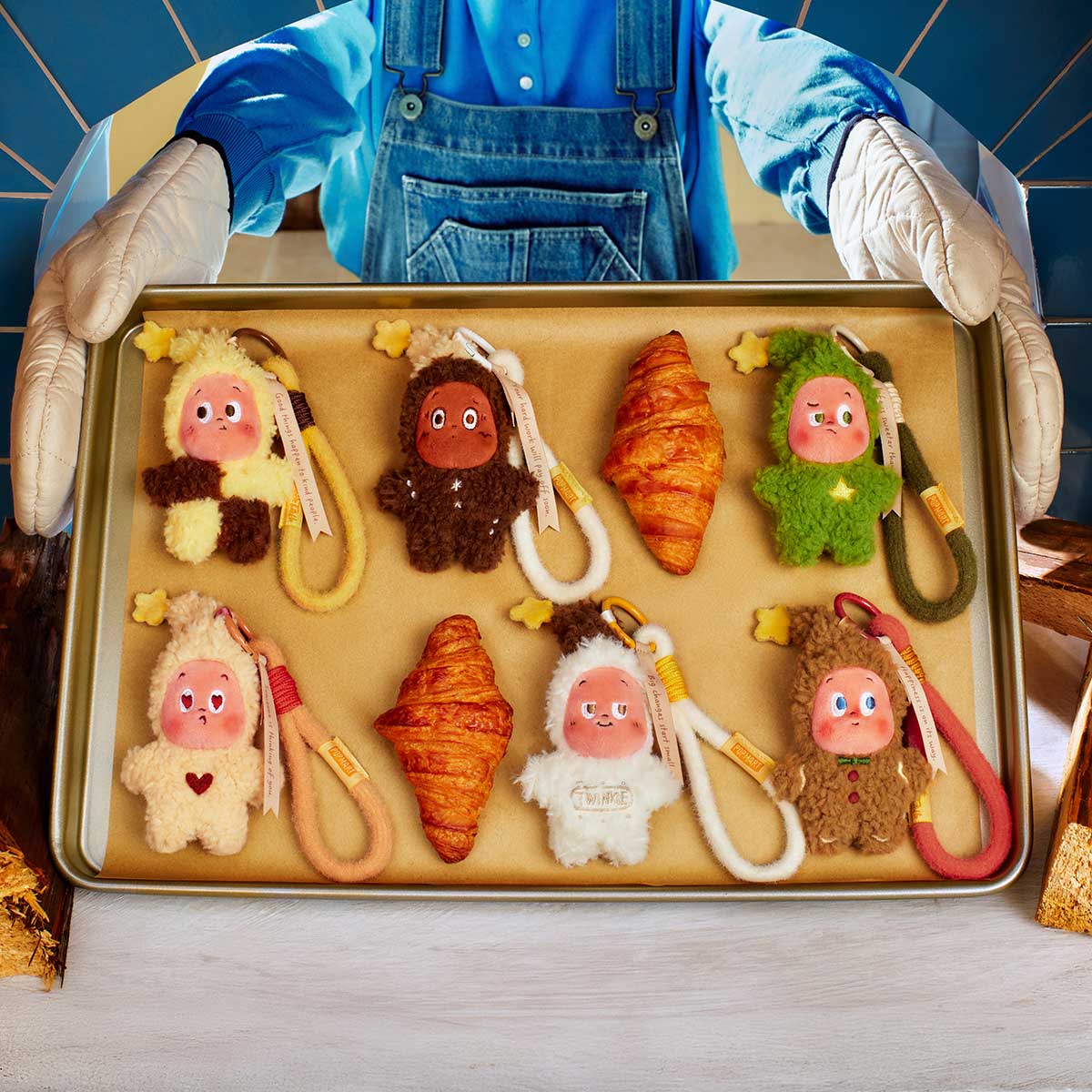 Twinkle Twinkle Delicious Moments Series Freshly Baked Biscuits Plush Pendant Blind Box - POPBOXSS