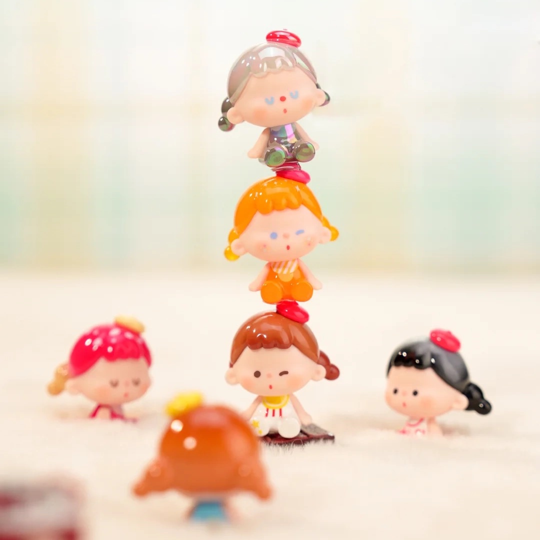 Vuuyoo Cute & Fun Amusement Park Series Mini Beans Figures, Blind Bag - POPBOXSS