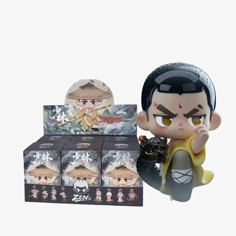 Yichen Zen Chinese Kung Fu Shaolin Series Figures Blind Box - POPBOXSS
